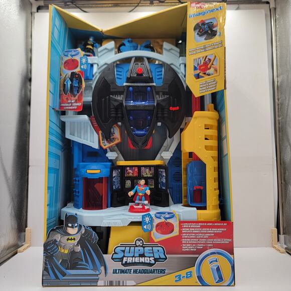 Fisher Price Imaginext DC Super Friends Ultimate Headquarters - Picture 1 of 12